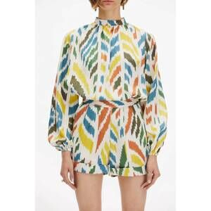 NEW PUNICANA cesme short in multi leaf motif